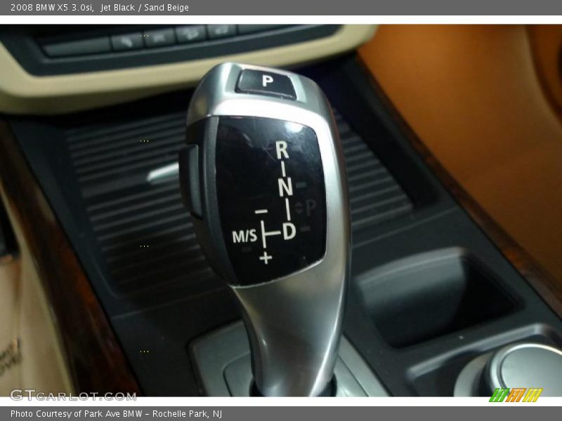 Jet Black / Sand Beige 2008 BMW X5 3.0si
