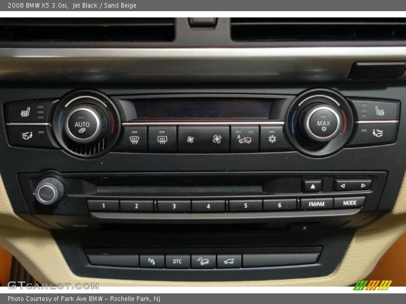 Jet Black / Sand Beige 2008 BMW X5 3.0si