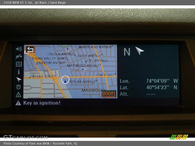 Jet Black / Sand Beige 2008 BMW X5 3.0si