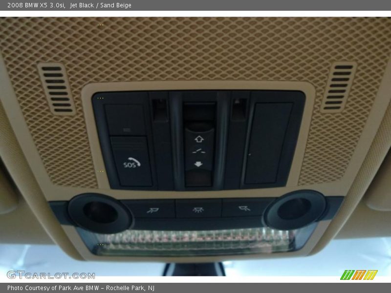 Jet Black / Sand Beige 2008 BMW X5 3.0si