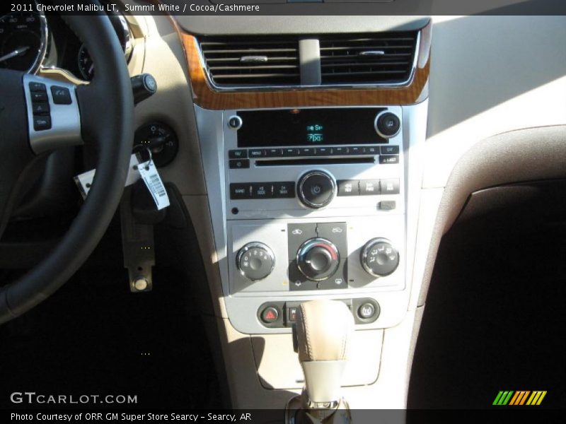 Summit White / Cocoa/Cashmere 2011 Chevrolet Malibu LT