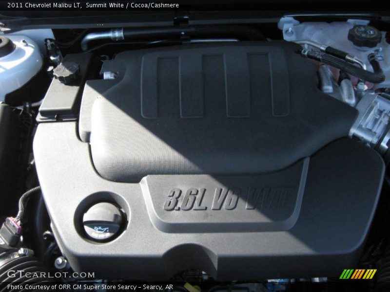  2011 Malibu LT Engine - 3.6 Liter DOHC 24-Valve VVT V6