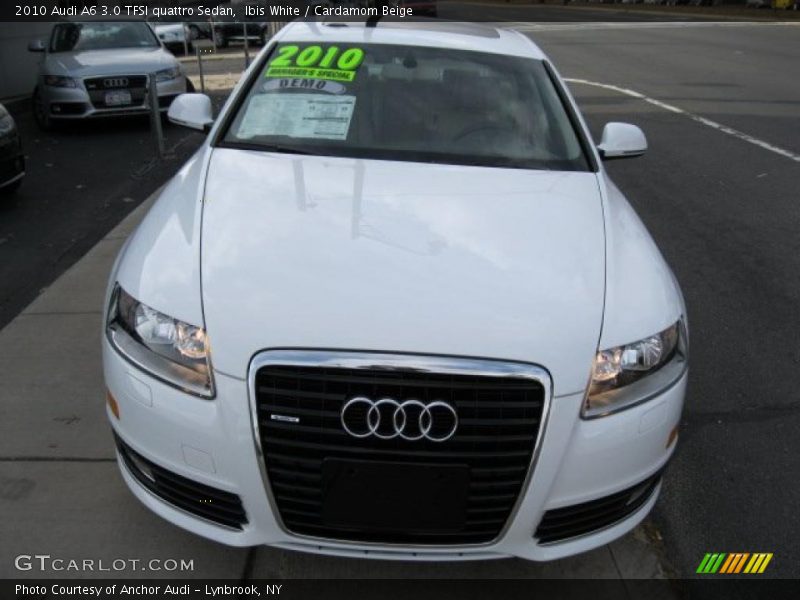 Ibis White / Cardamom Beige 2010 Audi A6 3.0 TFSI quattro Sedan