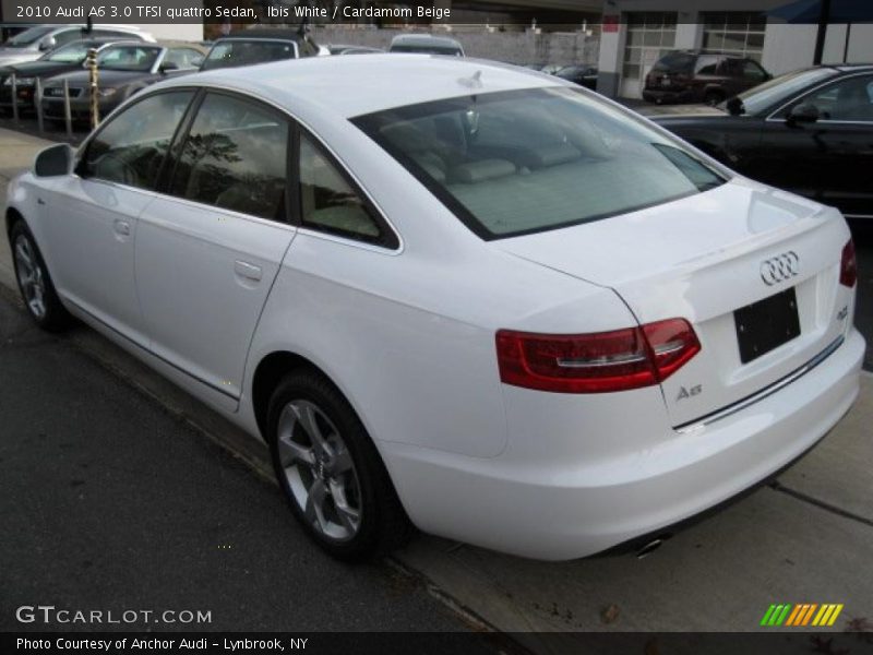 Ibis White / Cardamom Beige 2010 Audi A6 3.0 TFSI quattro Sedan