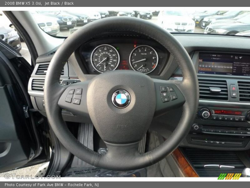 Jet Black / Black 2008 BMW X5 3.0si