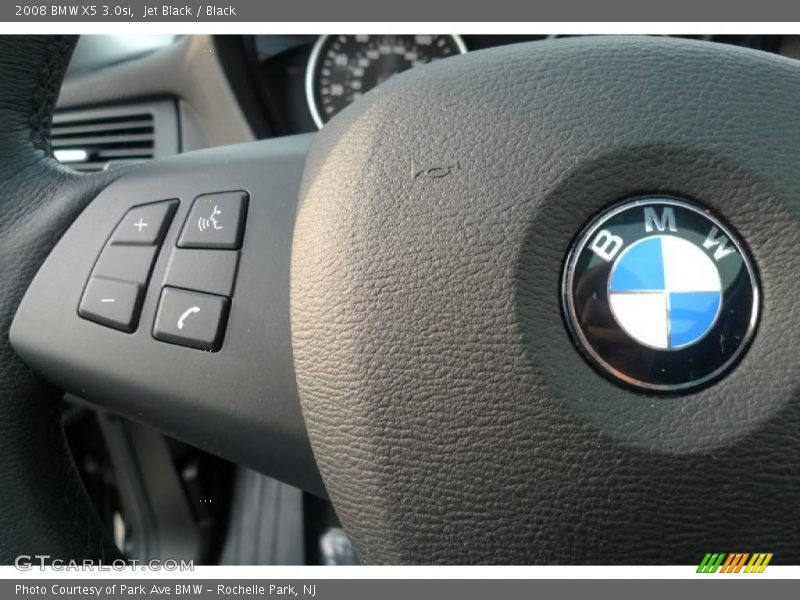 Jet Black / Black 2008 BMW X5 3.0si