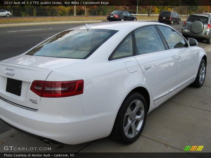 Ibis White / Cardamom Beige 2010 Audi A6 3.0 TFSI quattro Sedan
