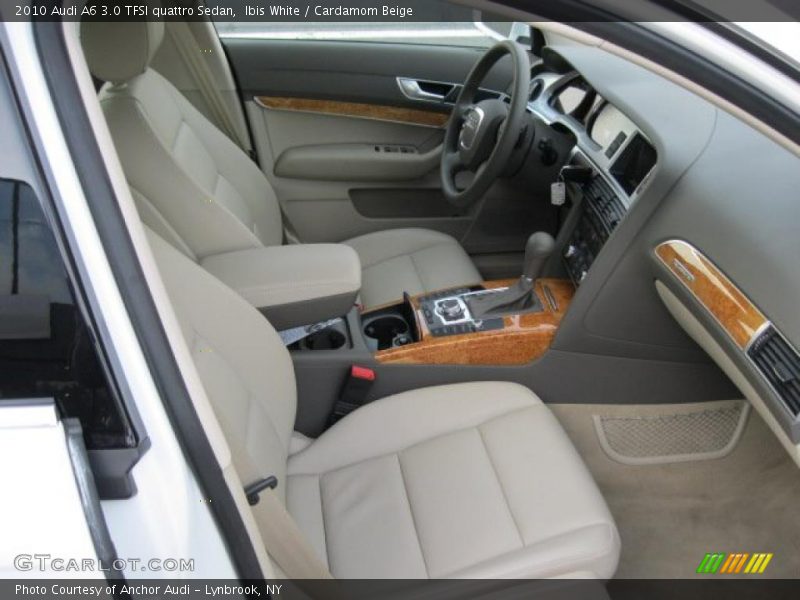 Ibis White / Cardamom Beige 2010 Audi A6 3.0 TFSI quattro Sedan