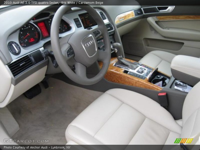 Cardamom Beige Interior - 2010 A6 3.0 TFSI quattro Sedan 