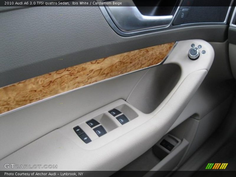 Ibis White / Cardamom Beige 2010 Audi A6 3.0 TFSI quattro Sedan