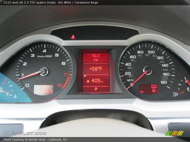  2010 A6 3.0 TFSI quattro Sedan 3.0 TFSI quattro Sedan Gauges