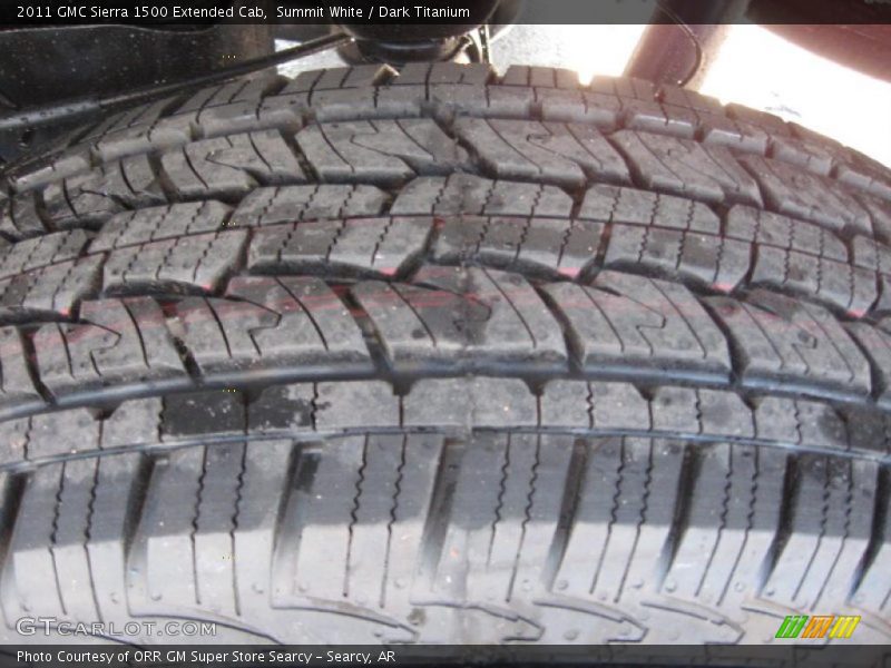 Summit White / Dark Titanium 2011 GMC Sierra 1500 Extended Cab
