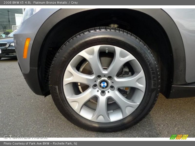 Platinum Bronze Metallic / Grey 2008 BMW X5 4.8i