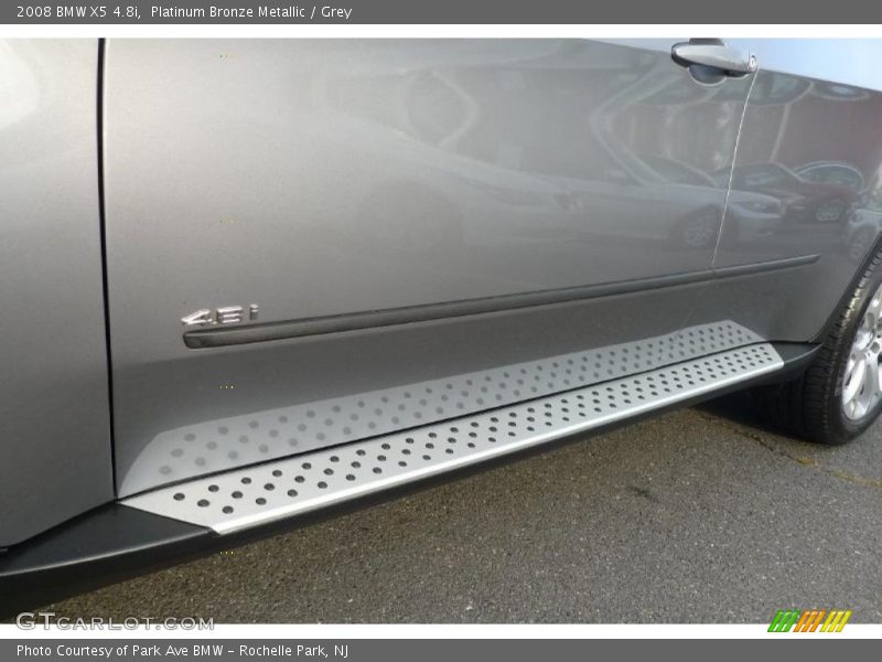 Platinum Bronze Metallic / Grey 2008 BMW X5 4.8i