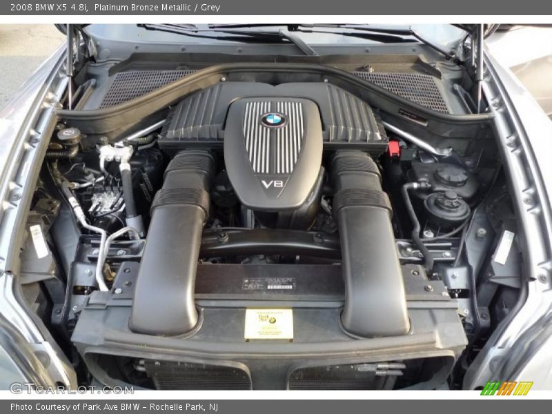 Platinum Bronze Metallic / Grey 2008 BMW X5 4.8i