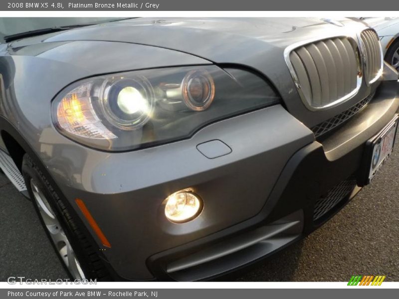 Platinum Bronze Metallic / Grey 2008 BMW X5 4.8i