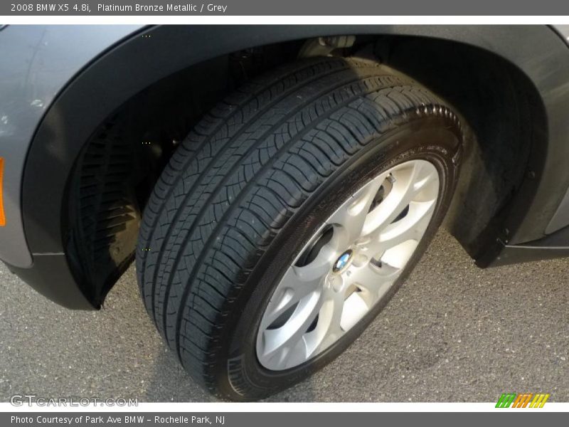 Platinum Bronze Metallic / Grey 2008 BMW X5 4.8i
