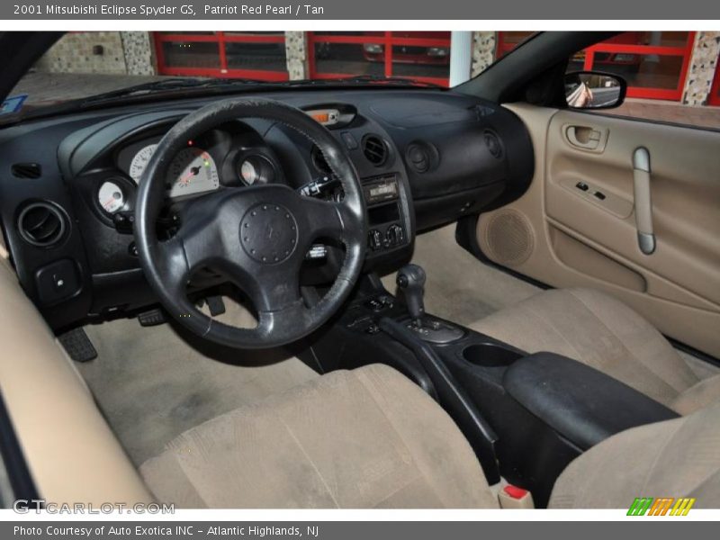  2001 Eclipse Spyder GS Tan Interior