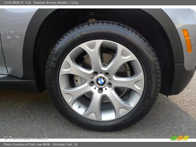 Platinum Bronze Metallic / Grey 2008 BMW X5 4.8i