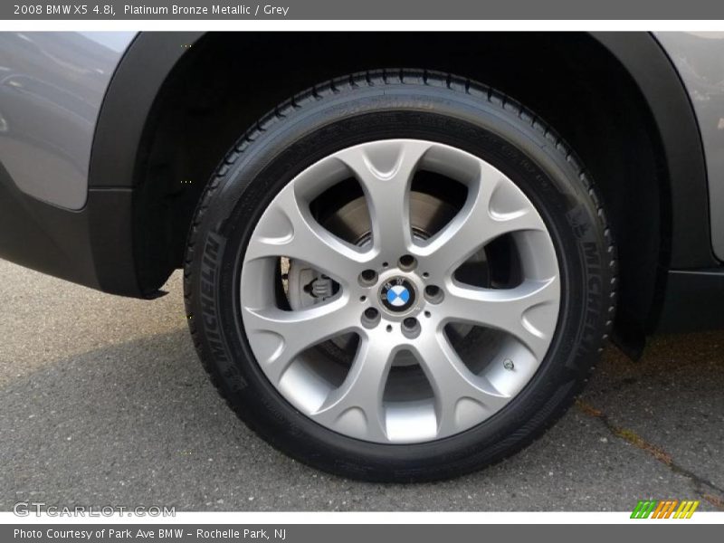Platinum Bronze Metallic / Grey 2008 BMW X5 4.8i