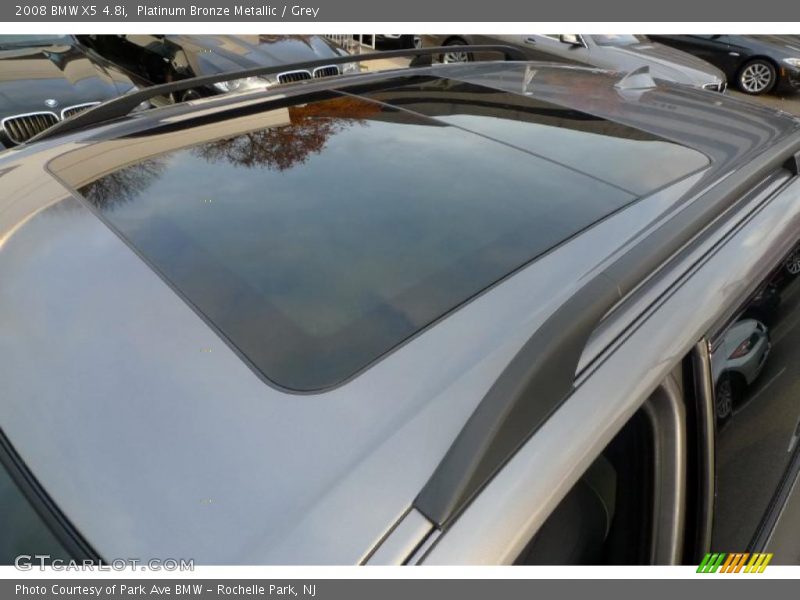 Platinum Bronze Metallic / Grey 2008 BMW X5 4.8i