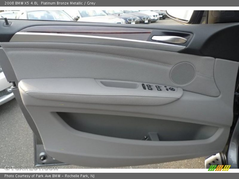 Platinum Bronze Metallic / Grey 2008 BMW X5 4.8i