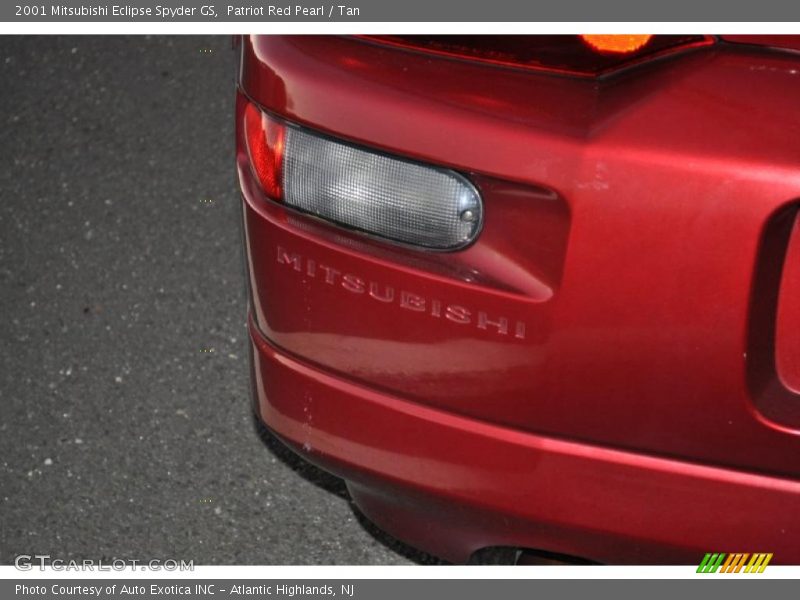Patriot Red Pearl / Tan 2001 Mitsubishi Eclipse Spyder GS