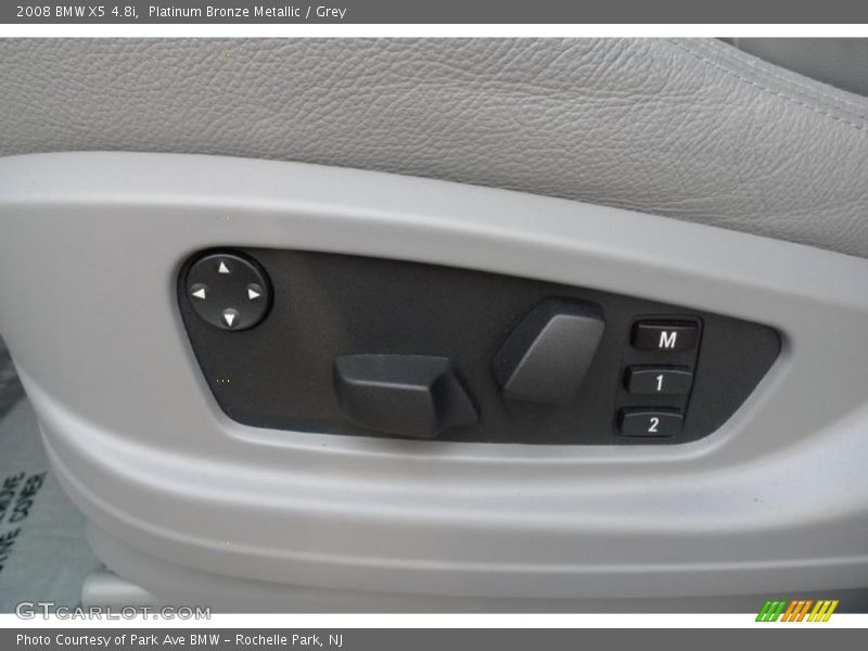 Platinum Bronze Metallic / Grey 2008 BMW X5 4.8i