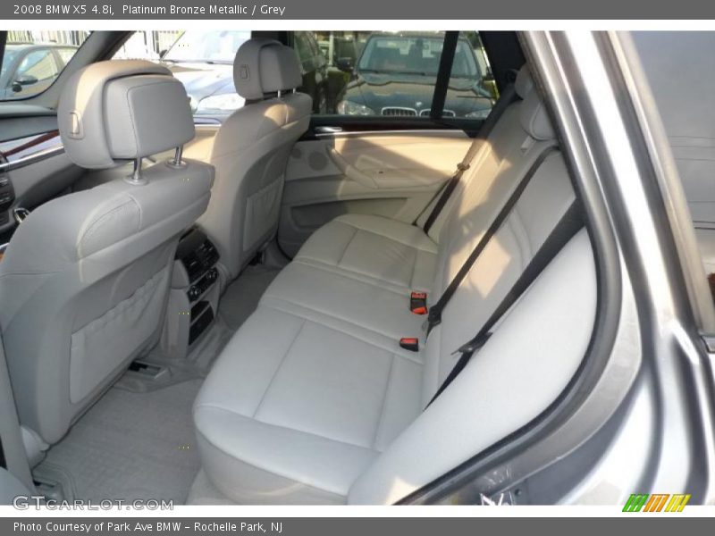 Platinum Bronze Metallic / Grey 2008 BMW X5 4.8i