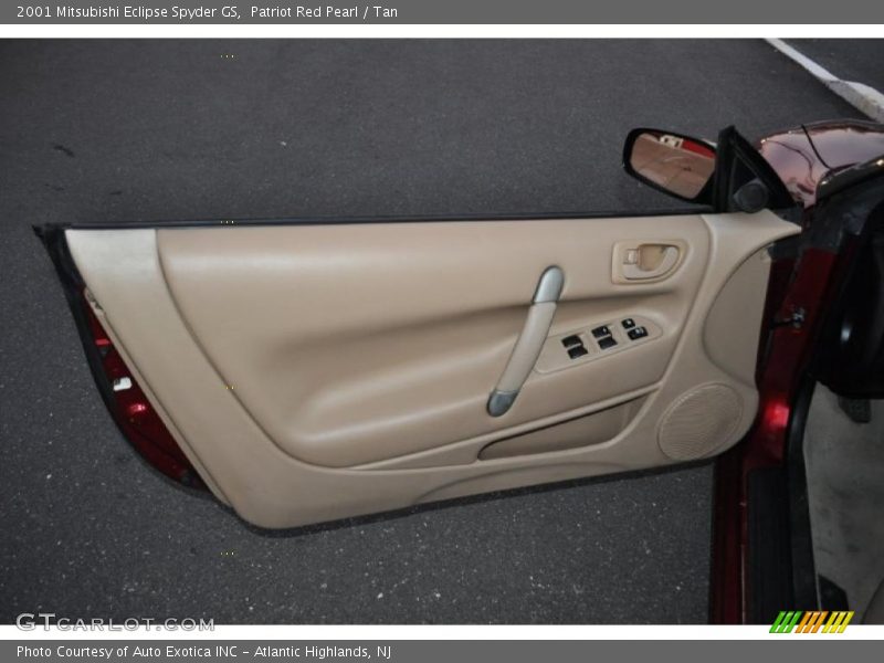 Patriot Red Pearl / Tan 2001 Mitsubishi Eclipse Spyder GS