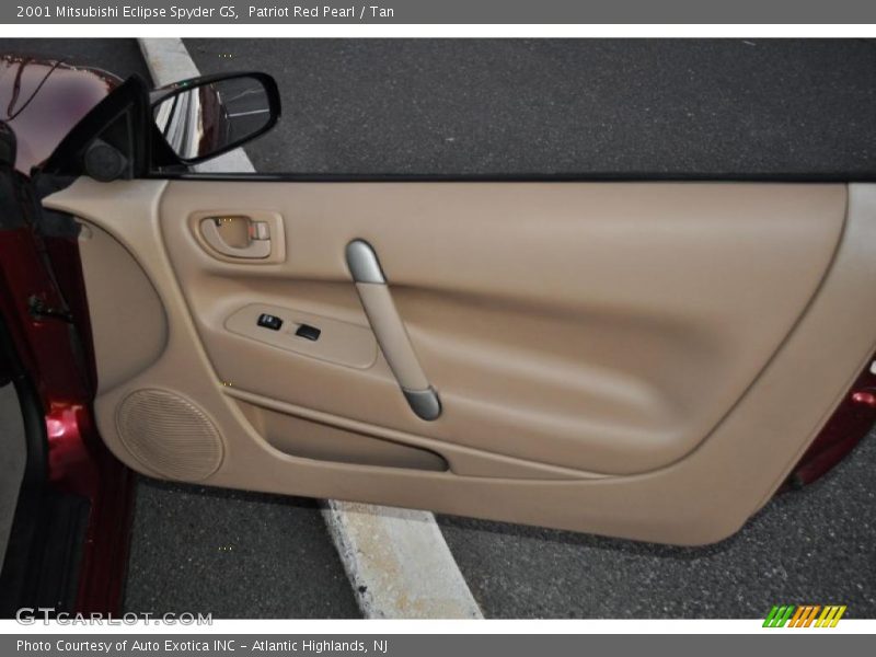 Patriot Red Pearl / Tan 2001 Mitsubishi Eclipse Spyder GS