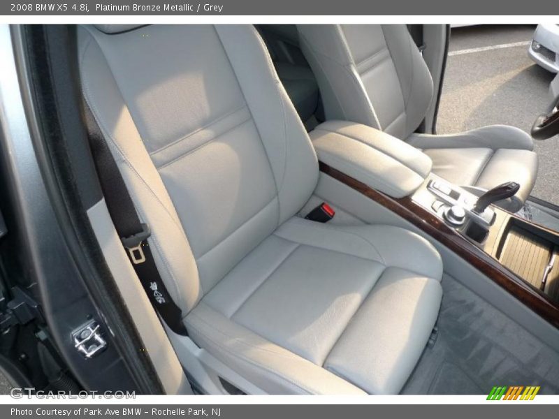 Platinum Bronze Metallic / Grey 2008 BMW X5 4.8i