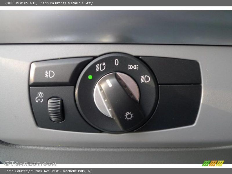 Platinum Bronze Metallic / Grey 2008 BMW X5 4.8i