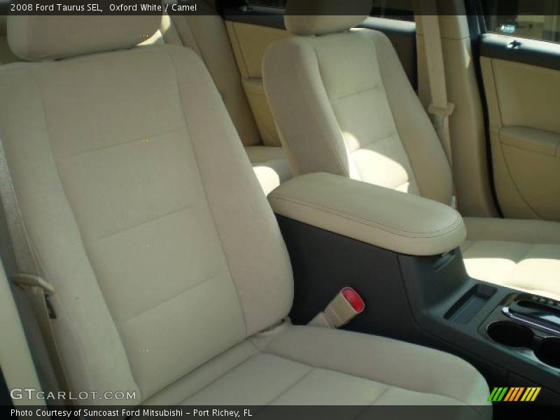 Oxford White / Camel 2008 Ford Taurus SEL