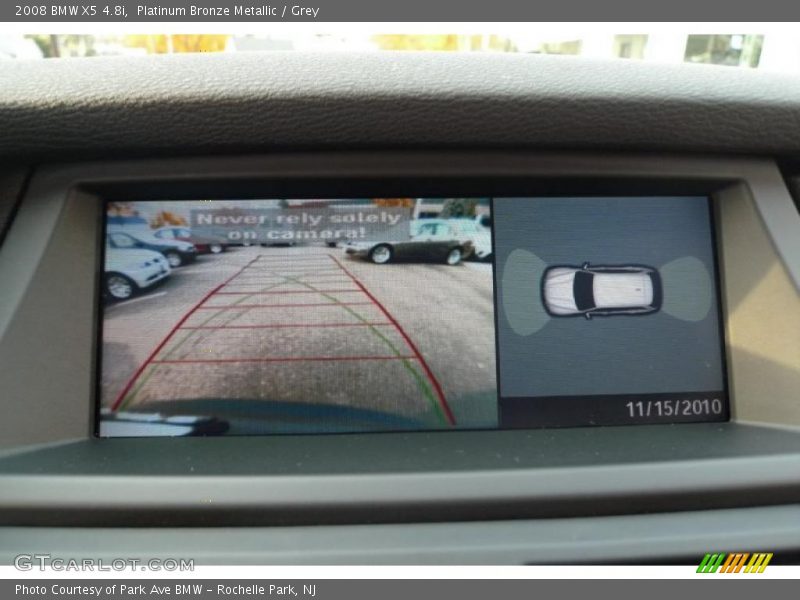 Platinum Bronze Metallic / Grey 2008 BMW X5 4.8i