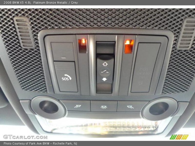 Platinum Bronze Metallic / Grey 2008 BMW X5 4.8i