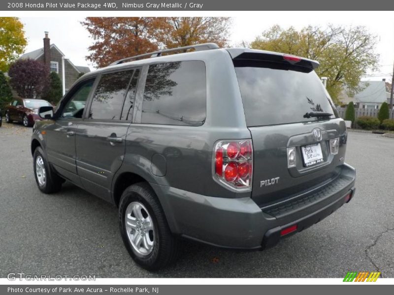 Nimbus Gray Metallic / Gray 2008 Honda Pilot Value Package 4WD