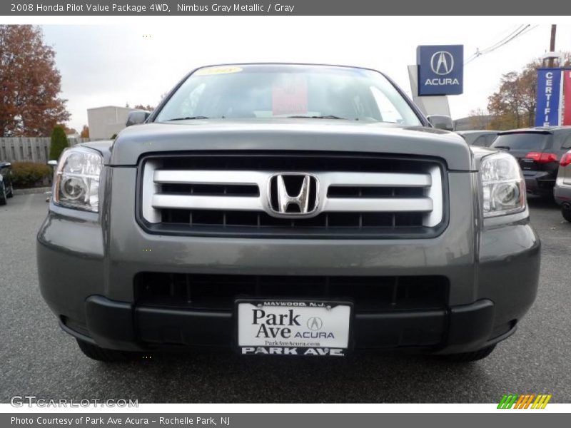 Nimbus Gray Metallic / Gray 2008 Honda Pilot Value Package 4WD