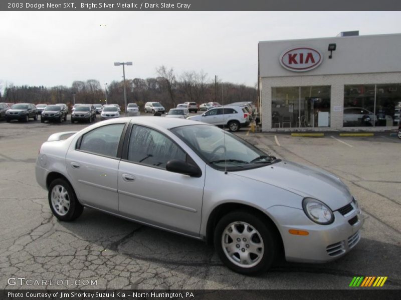 Bright Silver Metallic / Dark Slate Gray 2003 Dodge Neon SXT