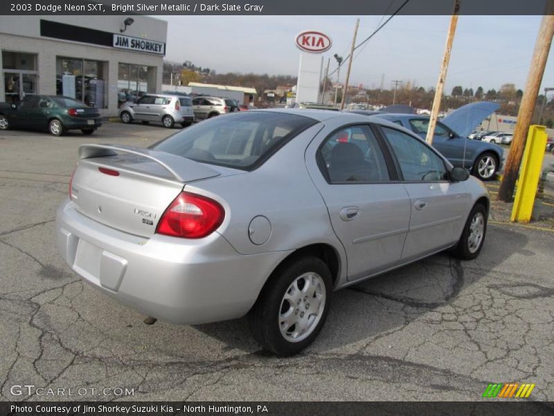 Bright Silver Metallic / Dark Slate Gray 2003 Dodge Neon SXT