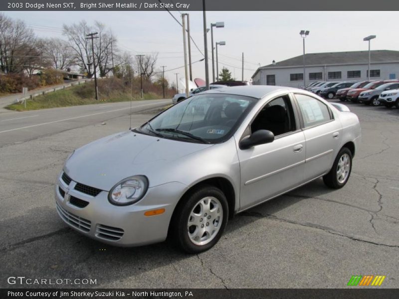 Bright Silver Metallic / Dark Slate Gray 2003 Dodge Neon SXT