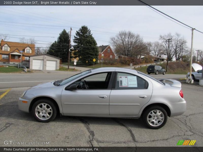 Bright Silver Metallic / Dark Slate Gray 2003 Dodge Neon SXT