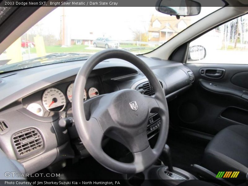 Bright Silver Metallic / Dark Slate Gray 2003 Dodge Neon SXT