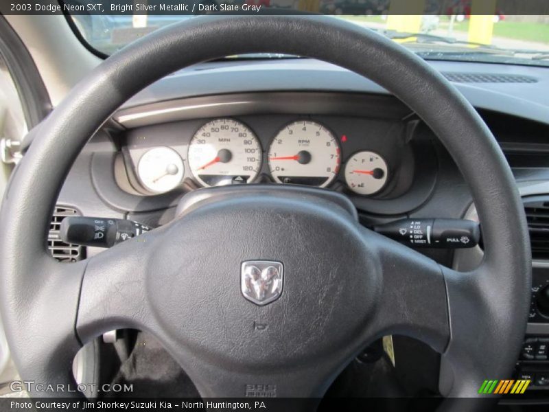 Bright Silver Metallic / Dark Slate Gray 2003 Dodge Neon SXT