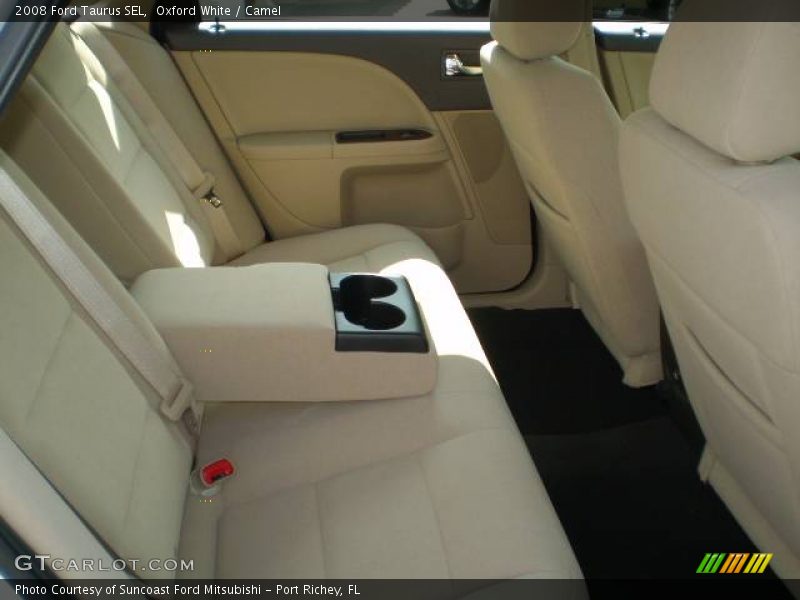 Oxford White / Camel 2008 Ford Taurus SEL