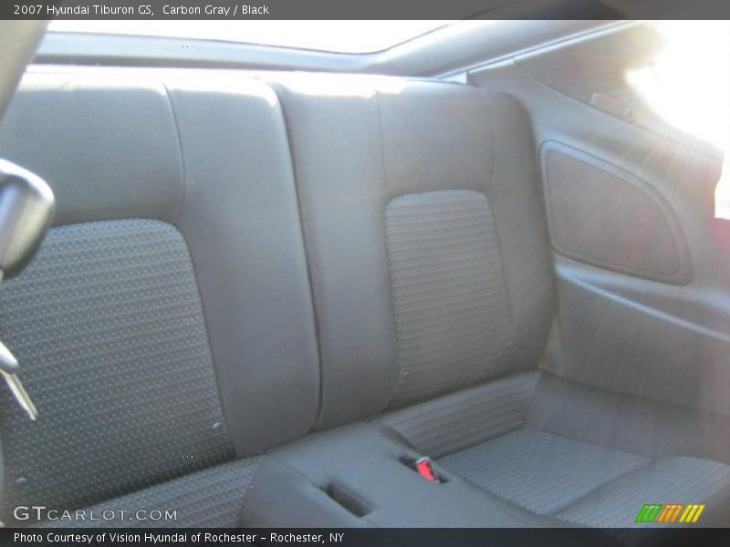 Carbon Gray / Black 2007 Hyundai Tiburon GS
