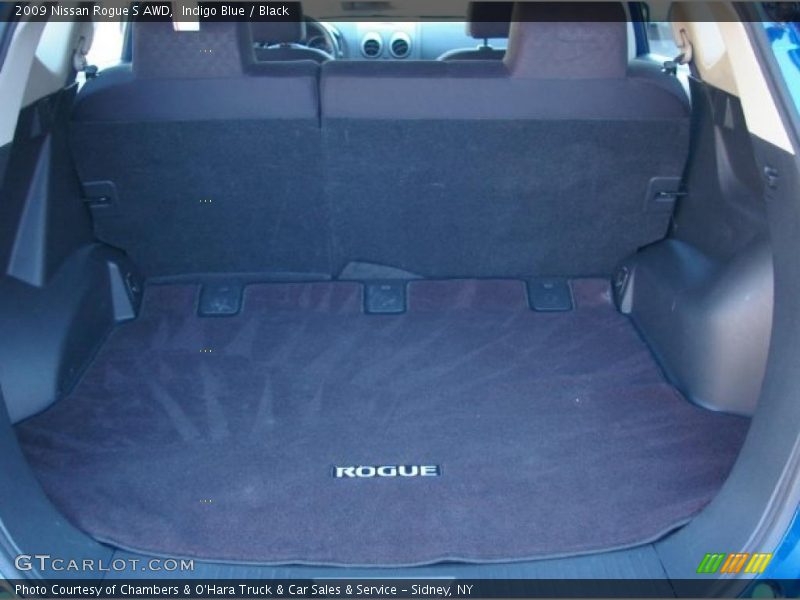 Indigo Blue / Black 2009 Nissan Rogue S AWD