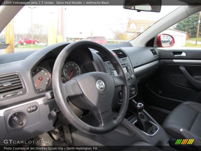  2006 Jetta 2.5 Sedan Anthracite Black Interior