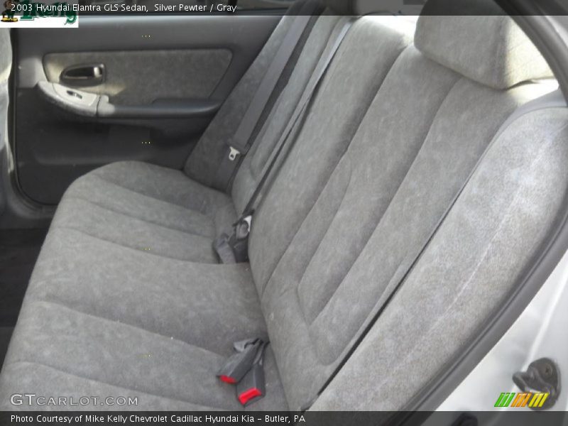 Silver Pewter / Gray 2003 Hyundai Elantra GLS Sedan