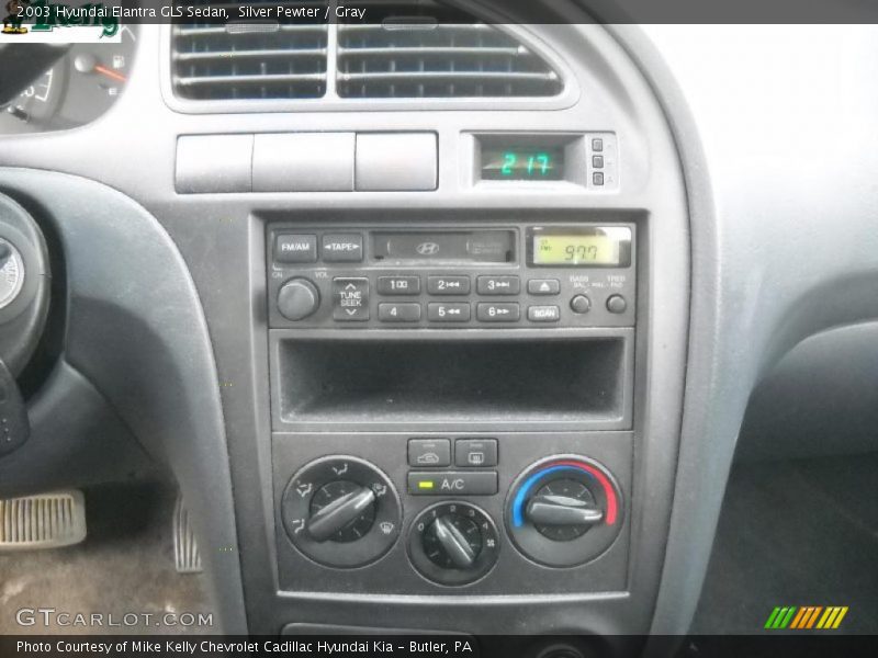 Silver Pewter / Gray 2003 Hyundai Elantra GLS Sedan